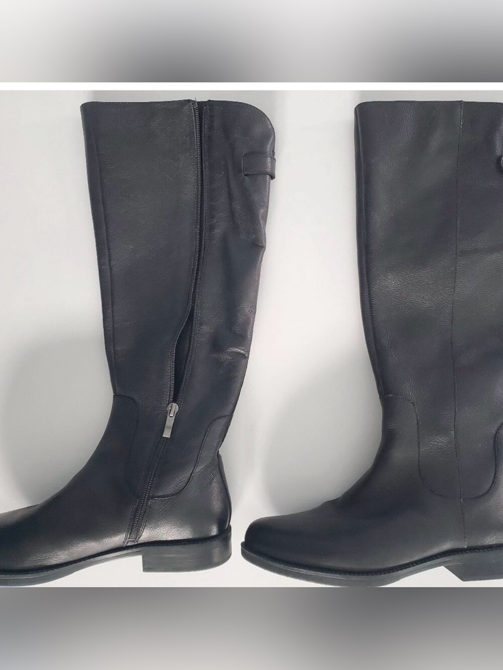 Franco Sarto EUC Leather Knee High Women’s Boots in Black🌷